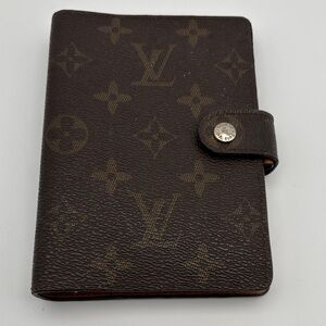 Louis Vuitton Dark Brown Monogram Agenda
